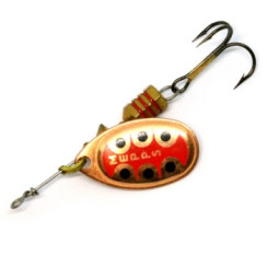 Mepps Aglia TW No. 3 Copper Cuirve Spinnerbait, 6g