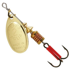 Mepps Aglia No. 2 Gold or 4.5g Spinnerbait