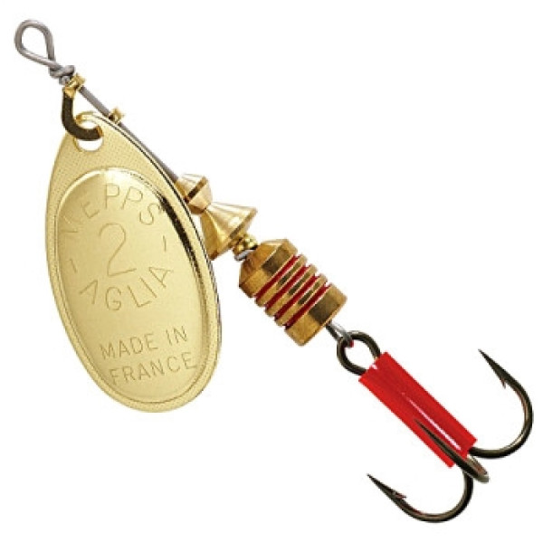 Mepps Aglia No. 2 Gold or 4.5g Spinnerbait