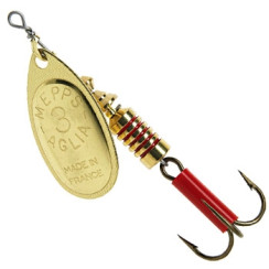 Mepps Aglia No. 3 Gold or 6.5g Spinnerbait