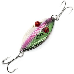 Dardevle Wiggler 75mm 28g #Hmrd Nic Grn/Red