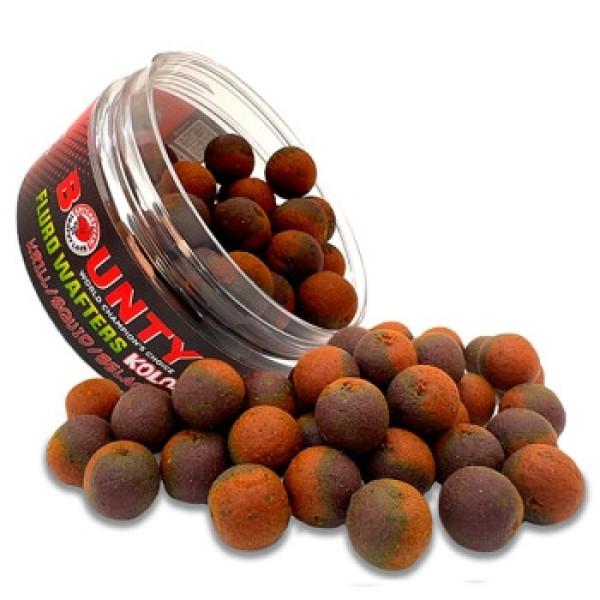 Бойли Bounty Wafters Fluro Kolobok Squid/Salmon/Belachan/Robin Red 14mm 35pc
