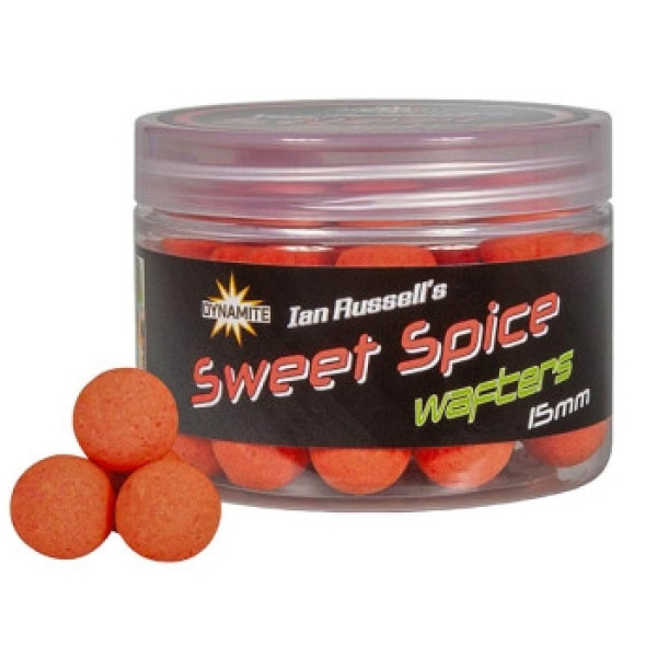 Boilies Dynamite Wafters Ian Russell's Sweet Spice 15 mm