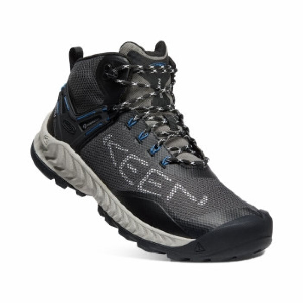 Boots KEEN Nxis Evo Mid WP M 44.5 Magnet/Bright Cobalt