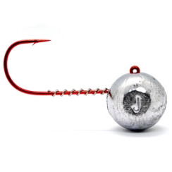 Jig head Jigger Fudo AB Red Jig 5/0 40gr