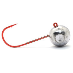 Jig head Jigger Fudo AB Red Jig 5/0 33gr