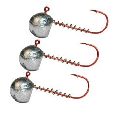 Jig head Red #3/0 30g 3pc