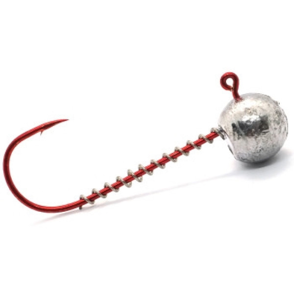 Jig head Red #4/0 15g 3pcs