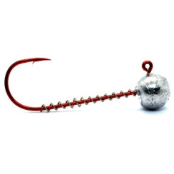 Jig head Red #5/0 10g 3pcs
