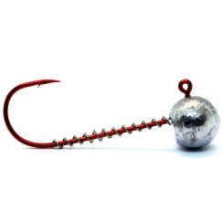 Jig head Red #5/0 15g 3pcs