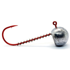 Jig head Red #5/0 25g 3pc
