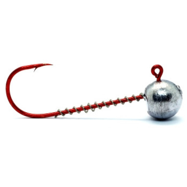 Jig head Red #6/0 15g 3pcs