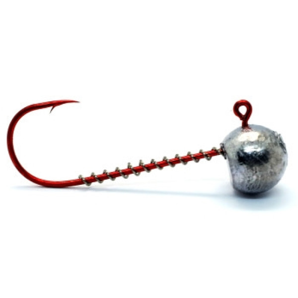 Jig head Red #6/0 20g 3pc