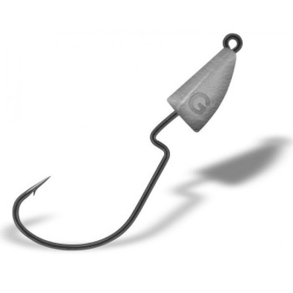 Jig head Gurza Bullet Offset Hook #3/0 15g BN 3pcs