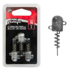 Fox Corkscrew Jig Head 15gr 3pcs