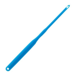 Blue plastic hook extractor