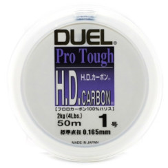 Флюорокарбон Duel HD Carbon 50м 0.165мм 2.0kg #1.0
