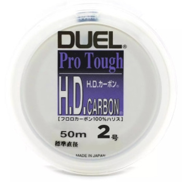 Fluorocarbon Duel HD Carbon 50m 0.230mm 4kg #2.0