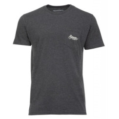 Футболка Simms Two Tone Pocket Tee Charcoal Heather XXL