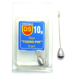 Dnipro Lead Tokyo Rig 10g 3pc