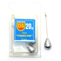 Dnipro Lead Tokyo Rig 20g 3pc