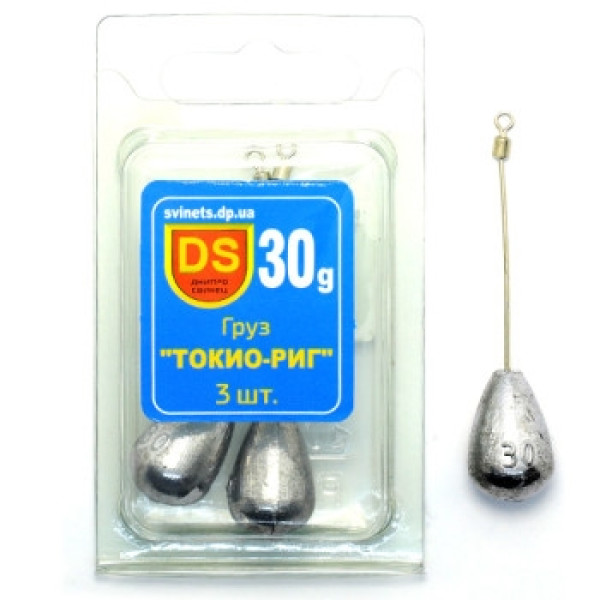 Dnipro Lead Tokyo Rig 30g 3pc