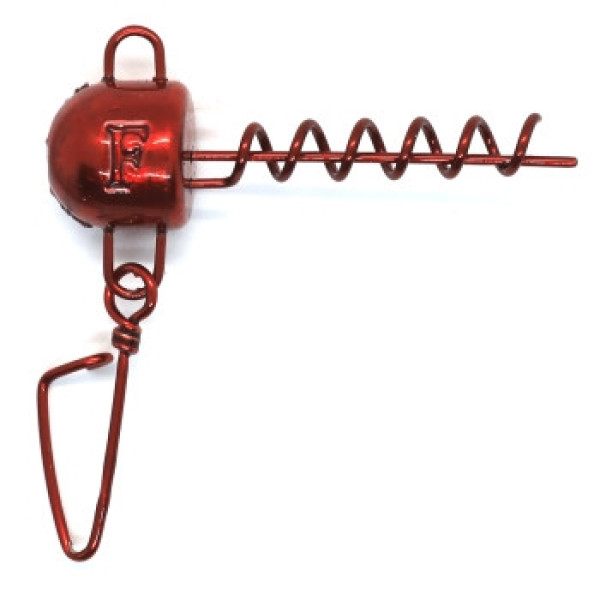 Fanatik Corkscrew Weight, Two Loops, #Red, 20g, 2pcs