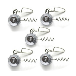 Fanatik Faceted Corkscrew Weight #001 14g 5pcs