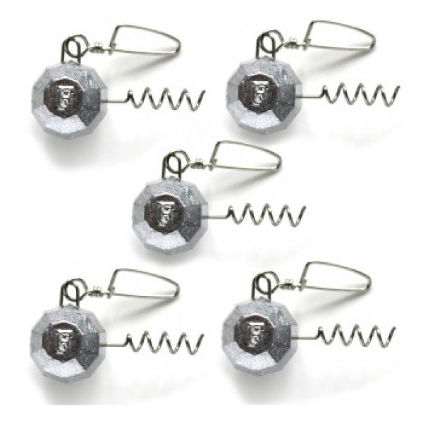 Fanatik Faceted Corkscrew Weight #001 20g 5pcs
