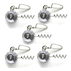 Fanatik Faceted Corkscrew Weight #001 22g 5pcs