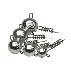 Штопор Kinetic Jighead Screw In 15g Zinc 3pc