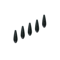 Fanatik olive-drop lead sliding weight #001 1g 5pcs