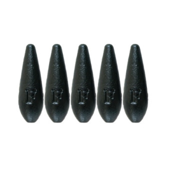 Fanatik olive-drop lead sliding weight #001 12g 5pcs