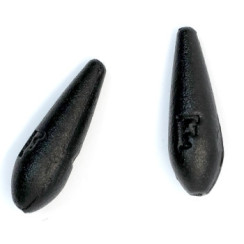 Fanatik olive-drop lead sliding weight #001 14g 5pcs