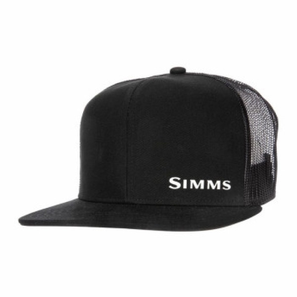 Кепка Simms CX Flat Brim Cap Black