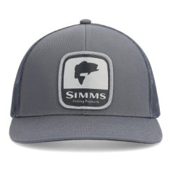 Кепка Simms Double Haul Icon Trucker Bass Gunmetal