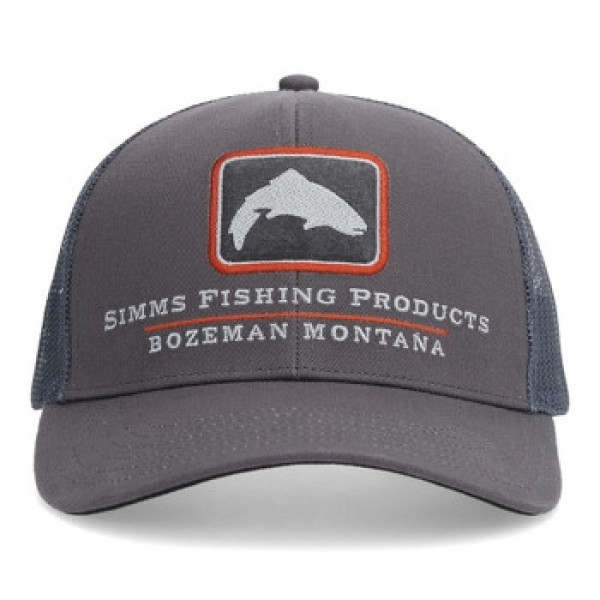 Кепка Simms Double Haul Icon Trucker Slate