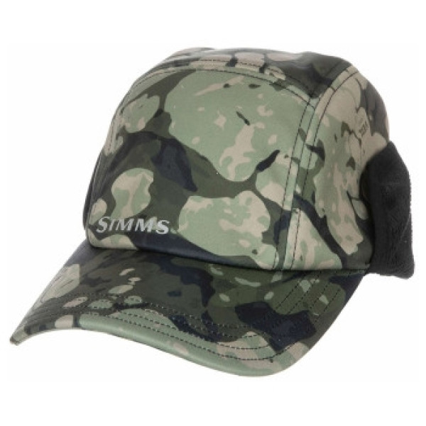 Simms Gore-Tex Infinium Wind Cap Riparian Camo S/M