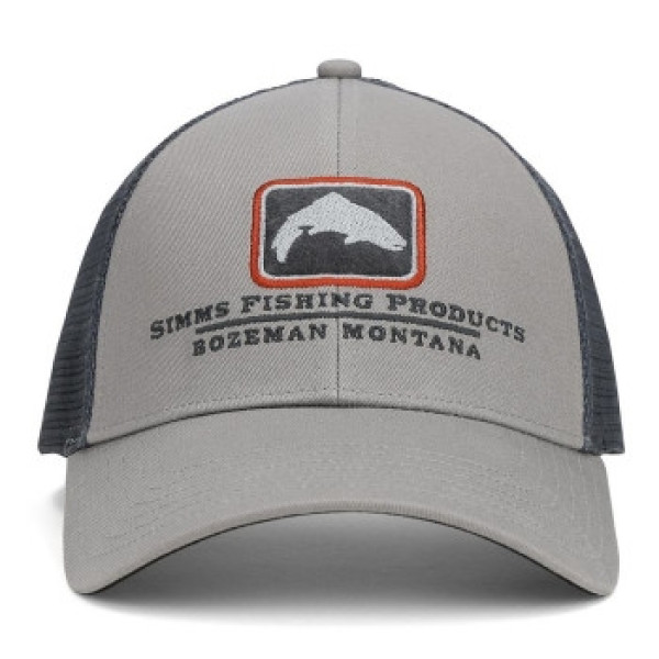 Кепка Simms Trout Icon Trucker Cinder