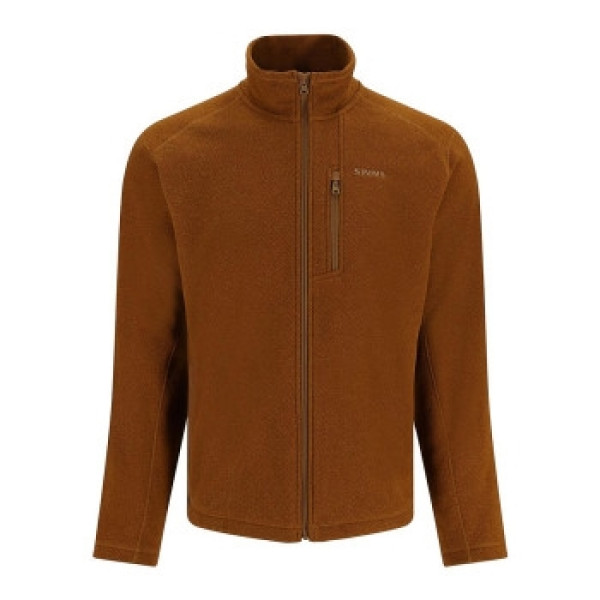 Кофта Simms Rivershed Full Zip Cobia Heather XL