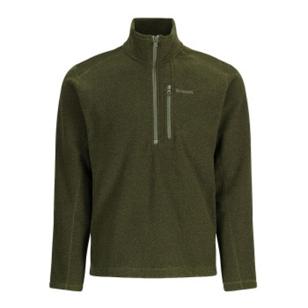 Кофта Simms Rivershed Half Zip Riffle Heather S