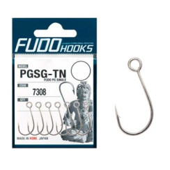 Fudo PG Single T Nickel 2/0 Hooks
