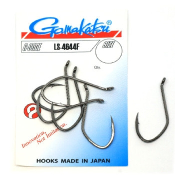 Гачок Gamakatsu LS-4644F Black #9/0 3шт