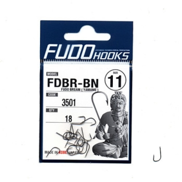Крючки Fudo Bream Yamame Black 11