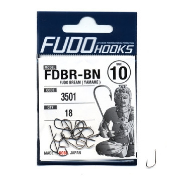 Крючки Fudo Bream Yamame Black 10
