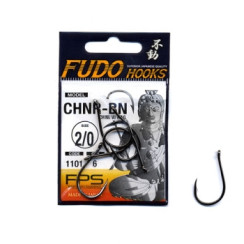 Fudo Chino Hooks W/Ring 2/0