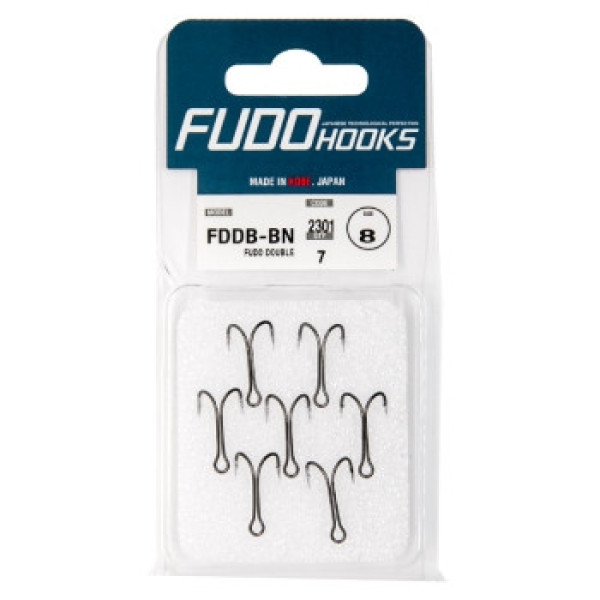 Гачки Fudo Double Black 8
