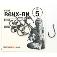 Fudo Ringed Chinu X Black 5 Hooks