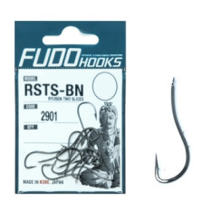 Fudo Ryuusen Two Sliced ​​Black 2/0 Hooks