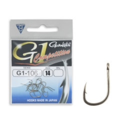 Гачок Gamakatsu Competition G1-106 Bronze #14 15шт